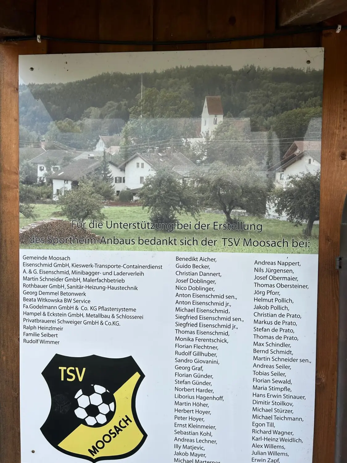 Der TSV Moosach von TSV Moosach e.V. 