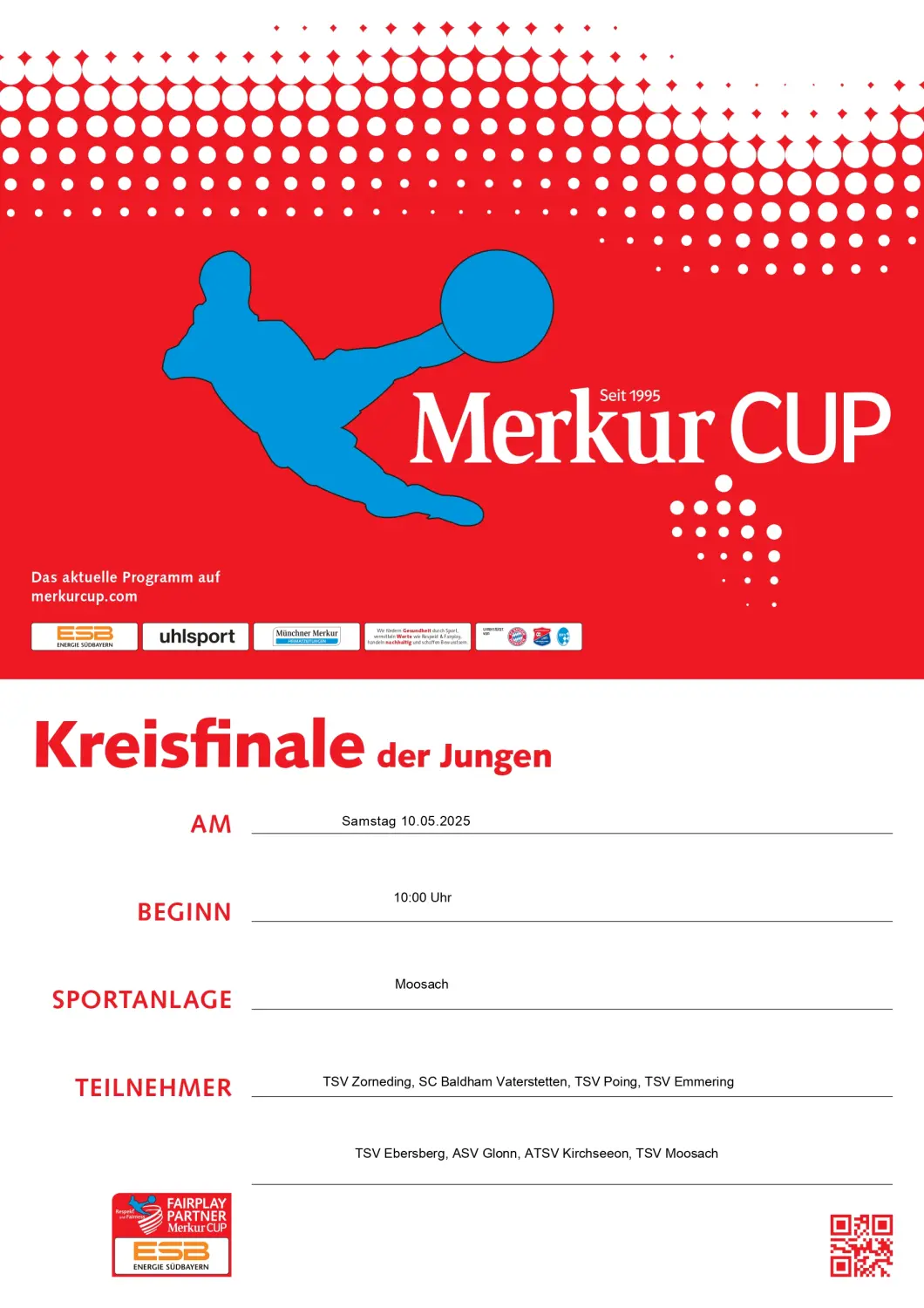 Kinderteam von TSV Moosach e.V. 